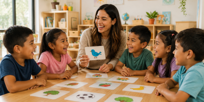 enseñar inglés a niños
