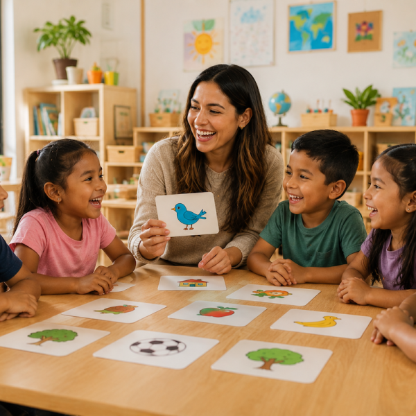 enseñar inglés a niños