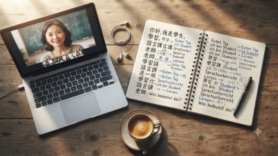 Mandarin y Aleman en AE virtual class
