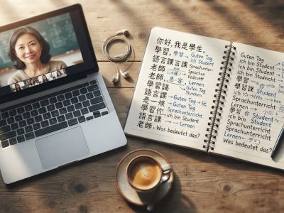 Mandarin y Aleman en AE virtual class